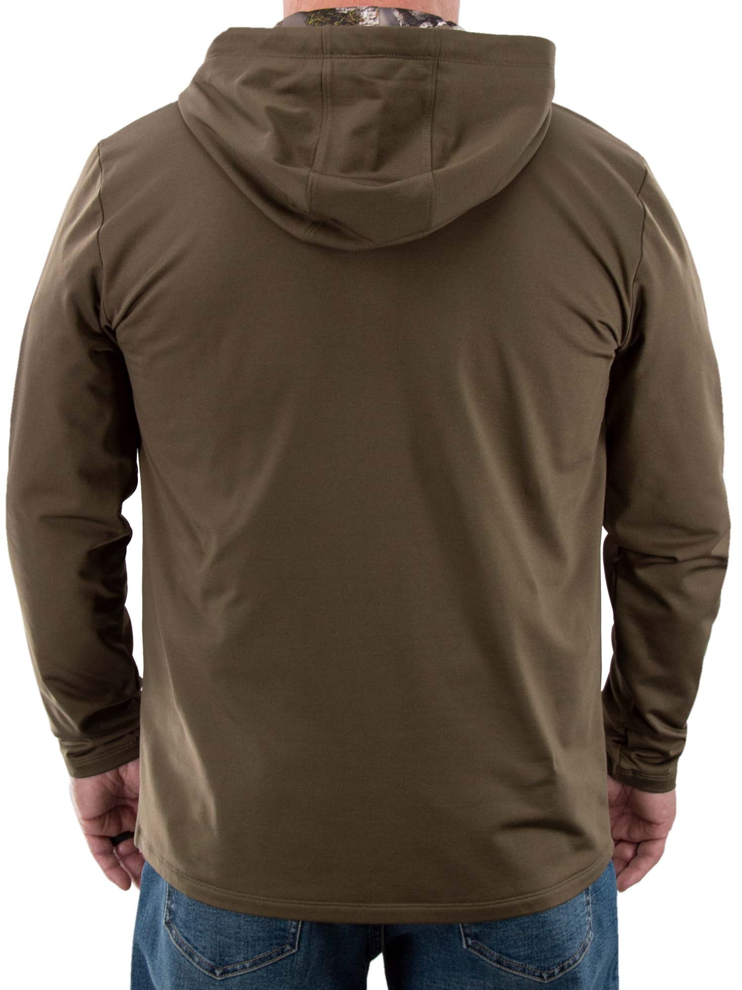 Tekari Men's Axial 1/4 Zip Performance Hunting Hoodie