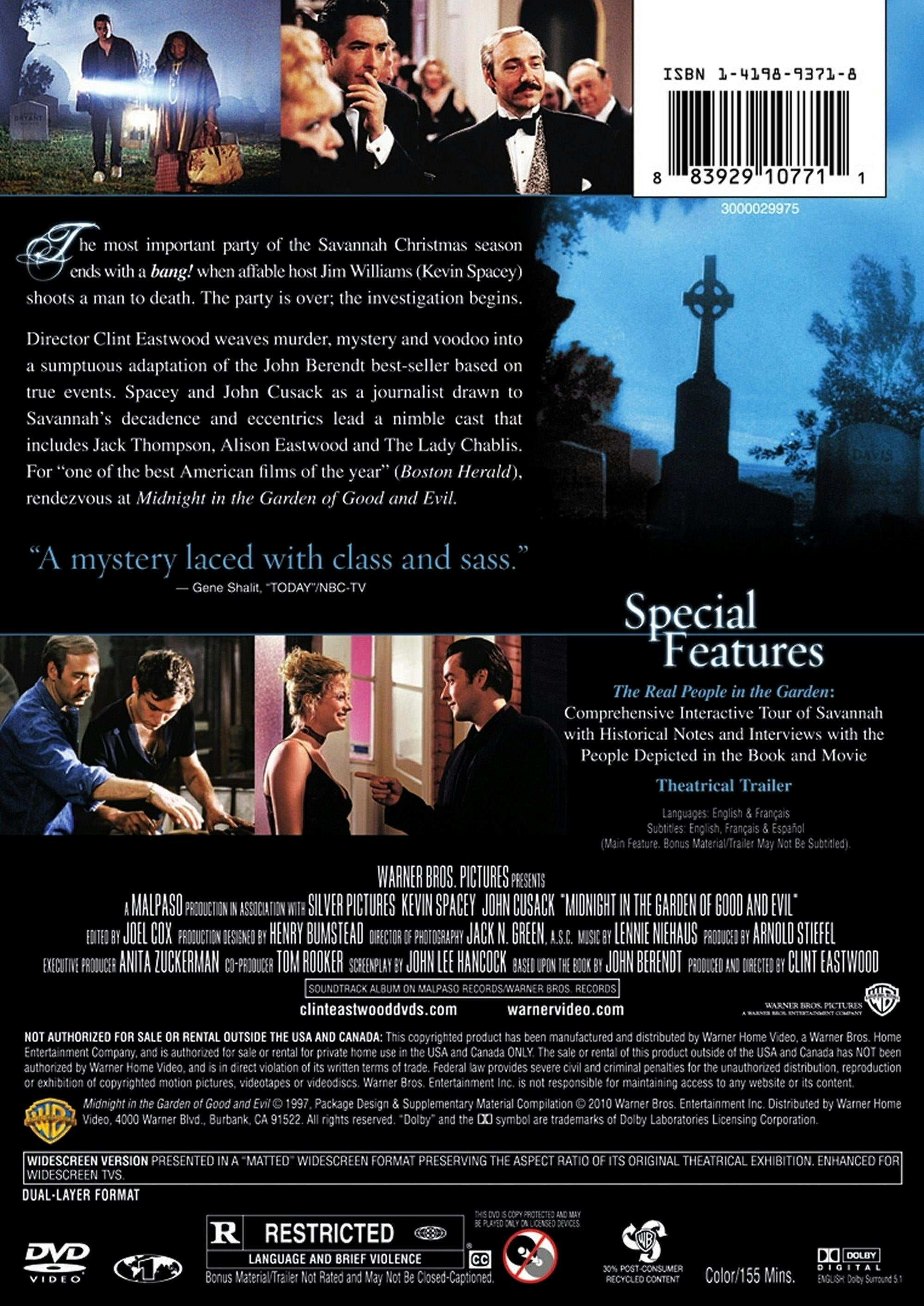 Warner Home Video: Midnight in the Garden of Good and Evil