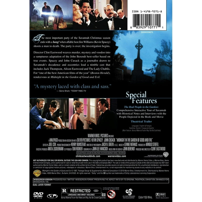 Warner Home Video: Midnight in the Garden of Good and Evil
