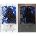 thumbnail image 2 of Caroline's Treasures SS4627CNL Briard Winter Snowflakes Holiday Ceramic Night Light, 6x4x3", multicolor, 2 of 2