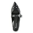 slip on flats no back