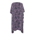 thumbnail image 3 of SCRAWLGOD Raven Rose Clock Print Swimsuit Coverup for Women Casual Quick Dry Beach Cover Up Lightweight Long Bathing Suit Cover Up, 3 of 6