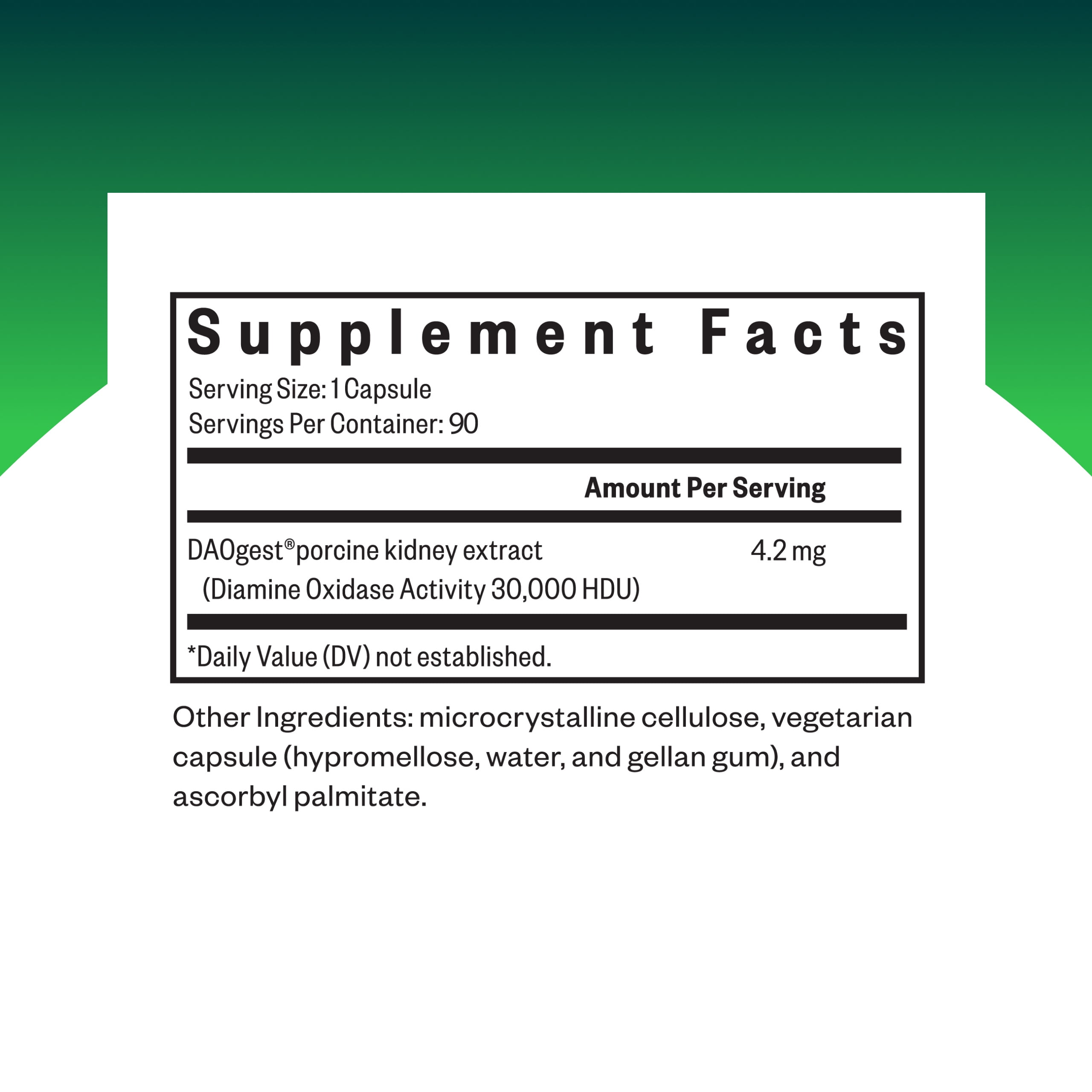 Seeking Health DAO Enzyme - Formerly Histamine Digest, DAO Enzyme Supplement for Histamine Food Intolerance, Supports Digestive Health, Upset Stomach (90 Capsules)*