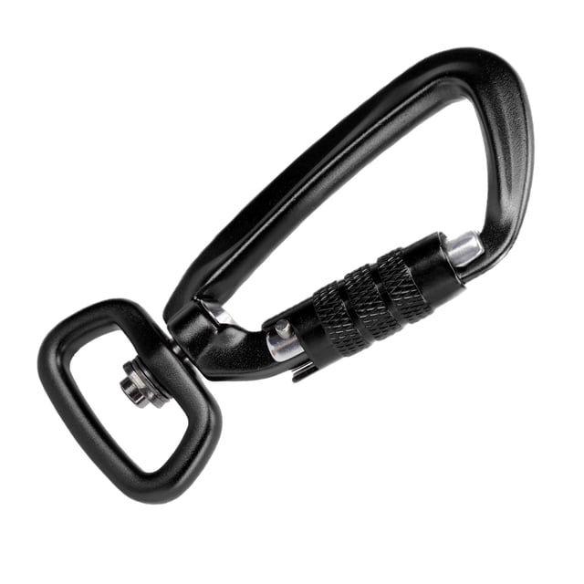 Mosquetón de escalada, seguro, fiable, cómodo agarre, ligero, antioxidante, clip de mosquetón para accesorios de tracción de mascotas para hamacas para ganchos al aire libre LHCER Descripción de la referencia