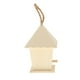 thumbnail image 5 of Casa para pájaros de madera, casa para pájaros colgante para exteriores, casa para pájaros, sin terminar, pintable Estilo7, 5 of 6