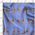 thumbnail image 2 of Soimoi Modal Satin Fabric Deer Animal Decor Fabric Printed Yard 42 Inch Wide, 2 of 5