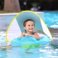 thumbnail image 1 of Swimbobo Baby Swimming Pool Float With Removable Upf 50+ Uv Sun Protection Canopy, Inflatable Pool Toys For 3 To 48 Months, Smart Swim Trainer (includ, 1 of 5