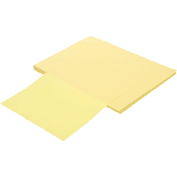 200 Sheets Light Yellow A4 Copy Paper 70g - Smooth Surface for Color Printing Projects