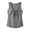 Gray, variant on Ruimatai Womens Casual Sleeveless Tank Tops V Neck Drawstring Ruched Shirts Loose Fit Curved Hem Summer Blouses