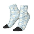 thumbnail image 3 of Salouo Cute Cat Pattern Unisex Middle Tube Socks,Middle-Finger Knee High Socks Over The Calf Tube Stocking Crew Stockings for Women and Men Tube Socks, 3 of 8