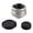 Silver, variant on YAHHU 25mm (0.98 inches) F1.8 Silver Mini CCTV C Mount Wide Angle Camera Lens for Nikon Mirrorless Cameras, Lightweight Photography Accessory with Caps, Multipurpose Lens