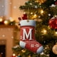 thumbnail image 1 of 26 Letters Acrylic Christmas Stocking Ornaments Style Hanging Decor For Christmas Tree Festive Holiday Gift, 1 of 4