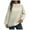 White, variant on Long Sleeve Sweaters for Women Crew Neck Soft Tunic Tops Casual Hoodless Pullover Shirts