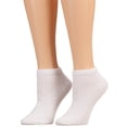 thumbnail image 6 of Silver StepsTM Low Cut Diabetic Socks, 3 Pair, White, Medium, 6 of 6