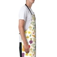 thumbnail image 3 of Lsque Vegetable Waterproof Apron Chef Aprons for Men Heavy Duty Chemical Work Apron Extra Long Grilling Aprons with Adjustable Bib Apron, 3 of 9