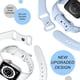 thumbnail image 3 of [Paquete de 6] Compatible con correas de Apple Watch de 45 mm, 44 mm, 42 mm, 41 mm, 40 mm y 38 mm, pulseras deportivas de silicona suave, correa de repuesto compatible con Iwatch Seri, 3 of 5
