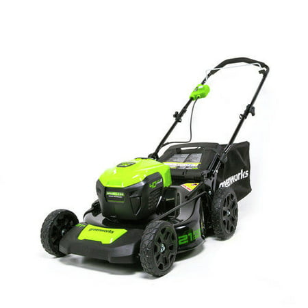 Greenworks G-MAX 40V 21 inch Brushless Dual Port Lawn Mower, Battery and Charger Not Included