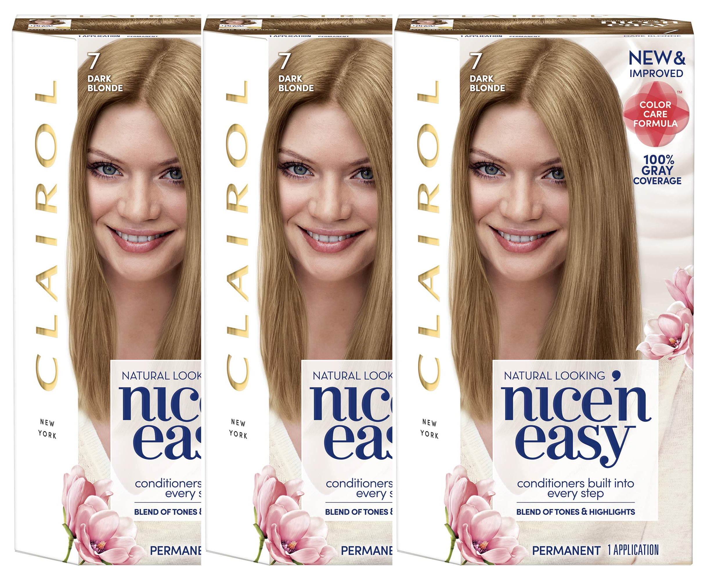 9. Clairol Natural Instincts Semi-Permanent Hair Color, 7 Dark Blonde - wide 8