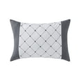 thumbnail image 4 of VCNY Home Trisha 8-Piece White Striped Bed in a Bag, Full/Queen, Adult, Unisex, 4 of 10
