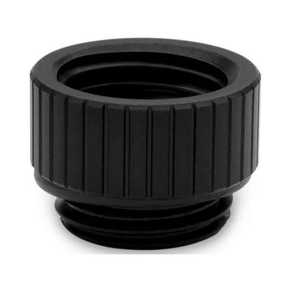 EKWB EK-Quantum Torque Micro Male to Female Extender Fitting, 7mm, Black, 2-pack