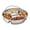 5 Squares, variant on Stainless Steel Divided Snack Plate with Double Handles and Dividers, Sectioned Tray for Family Gatherings Picnics Camping Movie Nights at Home
