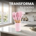thumbnail image 2 of Cucharas de Silicona Set de Utensilios de Cocina 12 pcs, 2 of 10