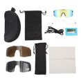 thumbnail image 2 of Gafas de sol deportivas polarizadas GUB 7300 para exteriores, ciclismo, running, montañismo, resistentes al viento, color dorado, 2 of 14