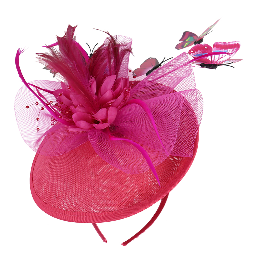 Hat Fascinator Headband Fascinators Party Hair Wedding Clip Pillbox
