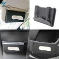 thumbnail image 5 of Deago Car Tissue Holder, Sun Visor Napkin Holder, Car Visor Tissue Holder, PU Leather backseat tissue case holder for car, Vehicle (Black), 5 of 9