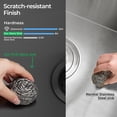 thumbnail image 7 of 33 Inch Gunmetal Black Waterfall Kitchen Sink with Pull Out Faucet Combo,  Smart Black Drop-in Kitchen Sink, Single Bowl Modern Waterfall Stainless Steel Workstation with Various Accessories, 7 of 7
