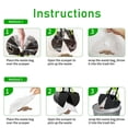 thumbnail image 3 of HLONK Pooper Scooper  Foldable Dog Poop Waste Pick up Shovel with Long Handle High Strength Material and Durable Spring (Green）, 3 of 5