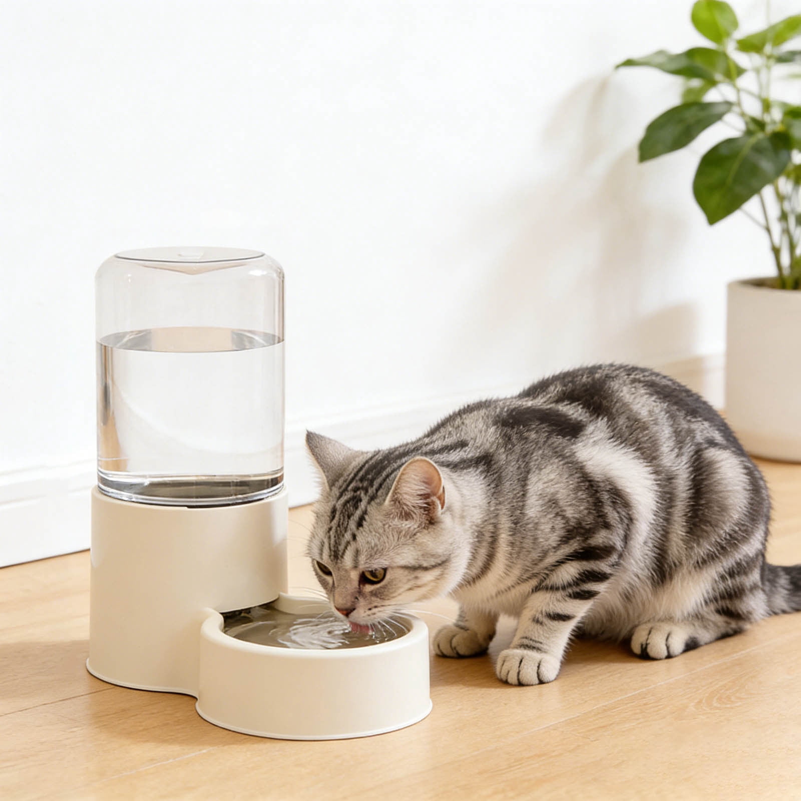 Automatic Cat Feeder and Water Dispenser for Indoor Outdoor Use Efficient Automatic Meal and Hydration Solution for Cats and Small Dogs