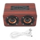 thumbnail image 1 of Altavoz Bluetooth retro con micrófono incorporado, altavoz inalámbrico portátil, compatible con tarjeta de memoria USB AUX MP3, 1 of 8