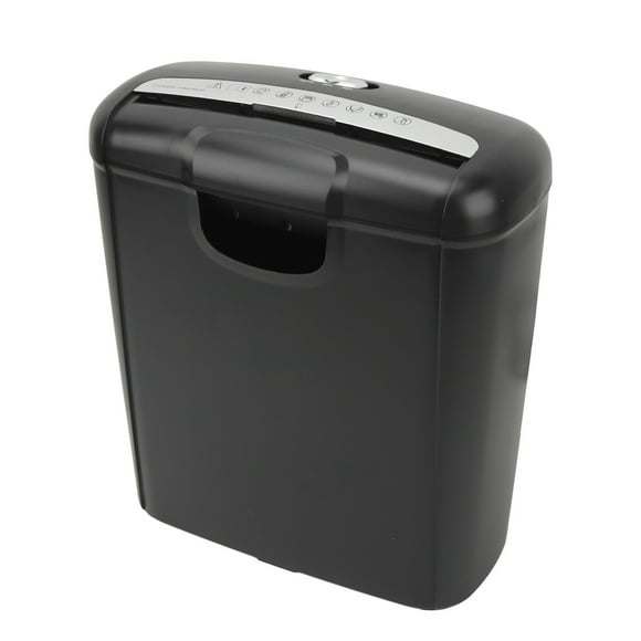 Cergrey Safe Operation Electric Paper Cutter Low Noise Shredder, Desktop Shredder, US Plug 110V, Black