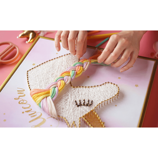 Licorne Fille Kit de Peinture Jouet Licorne Fille Peinture Activités  Manuelles de Cadeaux d'anniversaire de 3 à 10 ans Cadeaux Noël