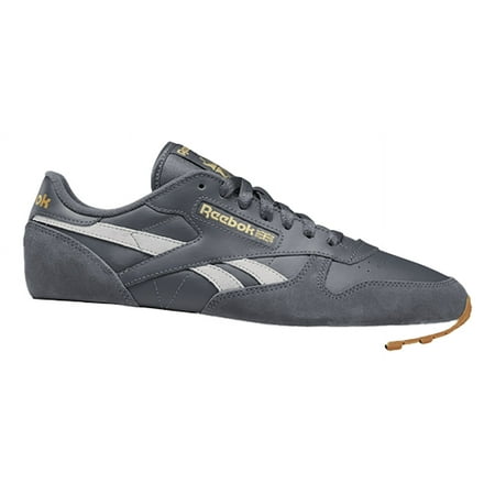 

Mens Reebok CLASSIC LEATHER Shoe Size: 11 Grey - Gold - Chalk Fashion Sneakers