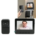 thumbnail image 1 of Cámara de videos Inalámbrico de videos, Pantalla de 4.3 Pulgadas de Videos Inalámbricos configuración fácil Respuesta rápida para el Hogar Interior, 1 of 7