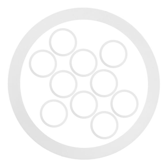 FUTUREORYY 20Ud Sellos De Silicona Flexibles Para De Vidrio Uso Doméstico