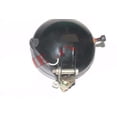 thumbnail image 2 of New Rear Black Plough Search Lamp Without Bulb Convex Glass 5.5", 2 of 3