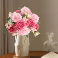 thumbnail image 5 of Tyidzon Artificial Flowers Vintage Faux Rose Bouquet Fake Flower for Vase Silk Floral Arrangements for Table Centerpiece Wedding Decoration Indoor Home Decor, 5 of 7