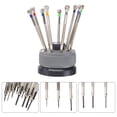 thumbnail image 3 of 9pcs Different Sizes Precision Flat Slotted Screw Driver Screwdrivers Watchmaker Repair Tools 0.5mm-2.5mm, 3 of 9