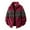 Red, variant on Winter Thermal Casual Jacket For Soft Lined Outdoor Sports Hooded Coat Windproof Comfort Fit Wear
