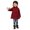 Wine, variant on Vedolay Girls Tops Casual Girl's Lined Jacket Winter Windproof Kids Warm Outerwear,Pink 5-6 Years