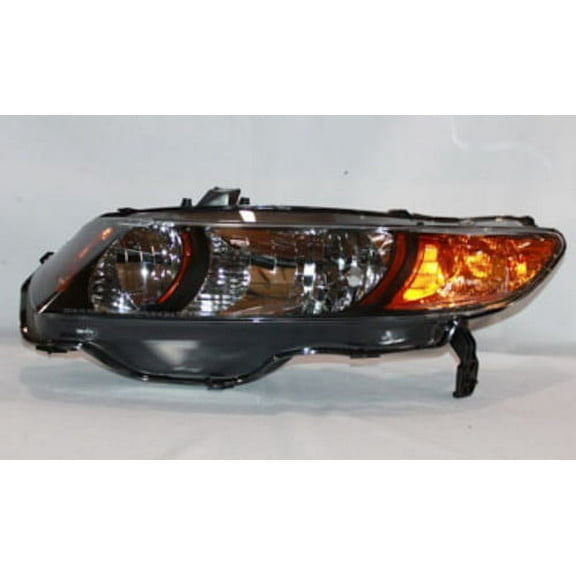 TYC 20-6736-81-1 Driver Side Headlight For 06-08 Honda Civic Fits 2006 Honda Civic