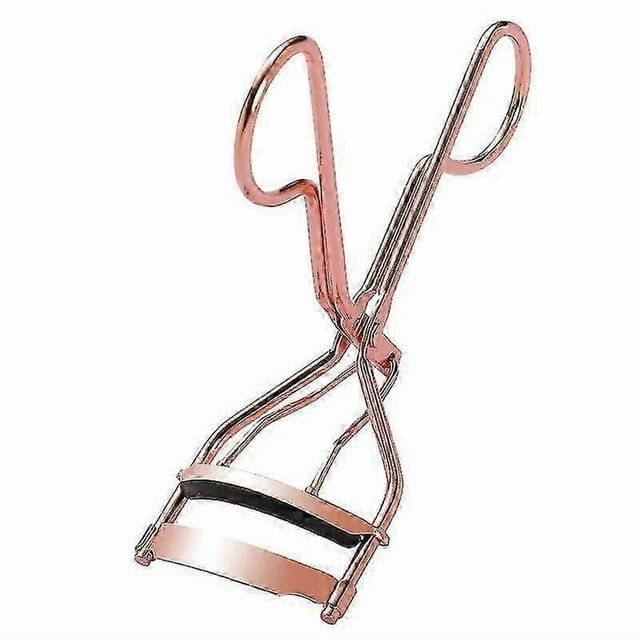 Portable Manual Eyelash Curler Elastic Rubber Strip Metal Eyelash Curler 1 Piece - DD01