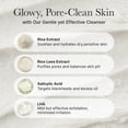 thumbnail image 4 of Tarta de arroz Cleanser ARENCIA Rice + LHA Pore Control, 150 ml, 4 of 8