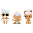 thumbnail image 3 of LOL Surprise Baby Bundle Surprise with Collectible Dolls, Baby Theme, Twins, Triplets, Pets, Water Reveal, 2 or 3 Dolls Included, Girls Gift Ages 3+, 3 of 7