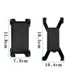 thumbnail image 5 of Motorcycle Bike Phone Holder Motorcycle Bike Handlebar Cradle Collar with 360 Rotation for GPS for Smartphones Other Devices, 5 of 5