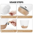 thumbnail image 4 of 5Packs Self Watering Plant Pots Planters with Multi Mesh Drainage Holes for Indoor Outdoor Garden Plants and Flowers, 4 of 7