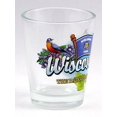 thumbnail image 2 of Wisconsin Badger State Elements Shot Glass, 2 of 3
